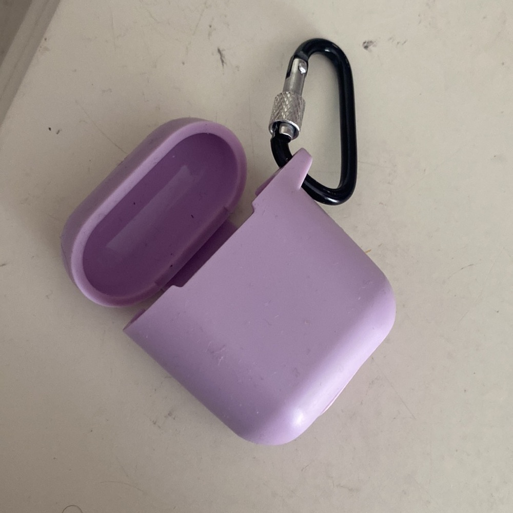 purple airpod case